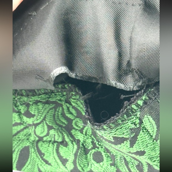 Burberry Embossed Blazer Jacket Royal Emerald Green Large - Picture 7 of 16